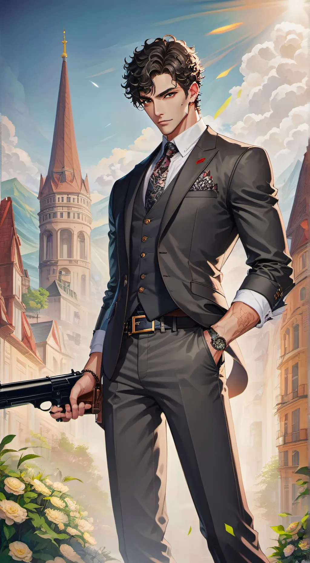 ai character: Victor background