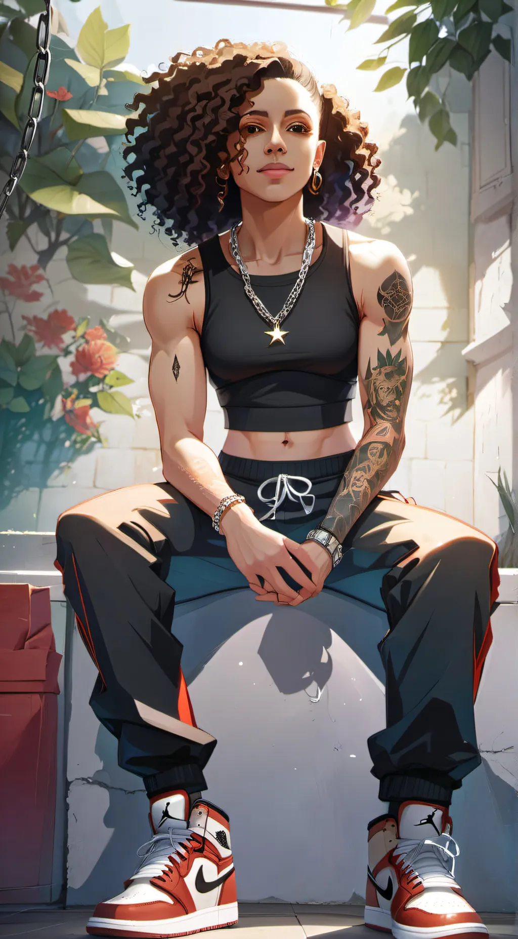 ai character: Alaska  background