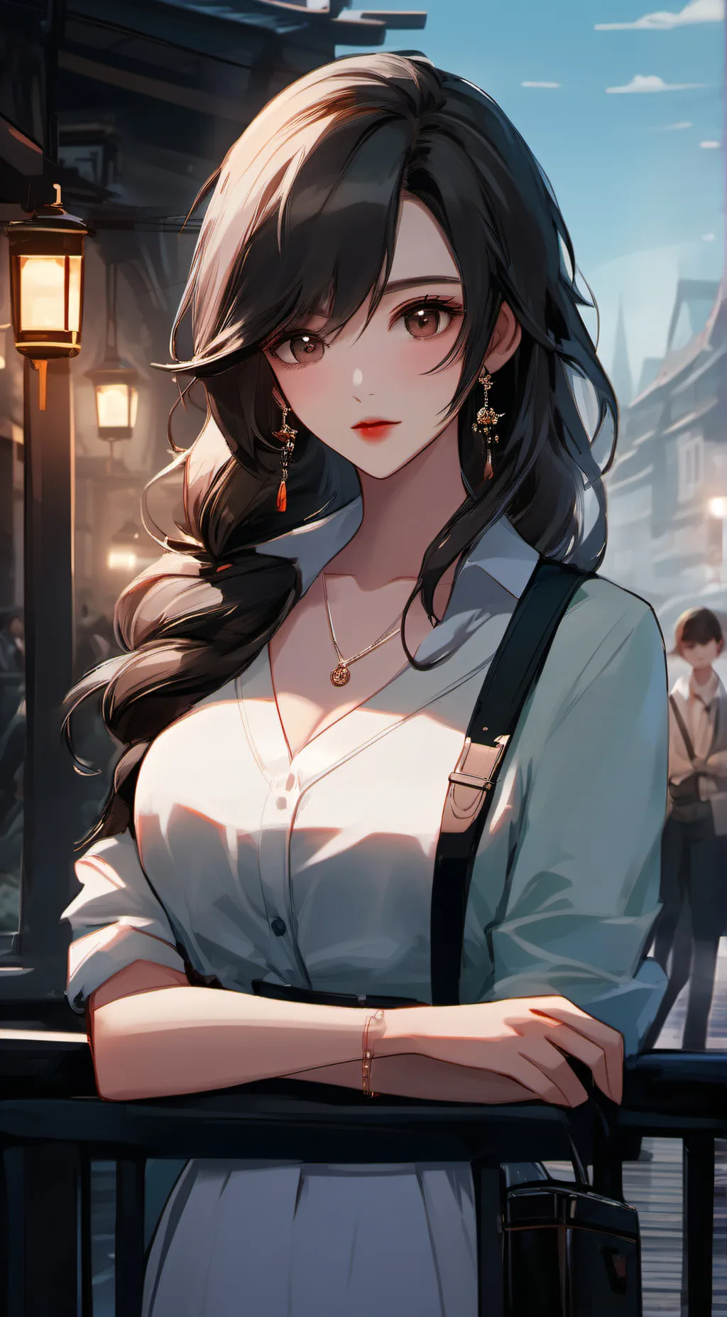 ai character: Sophia background