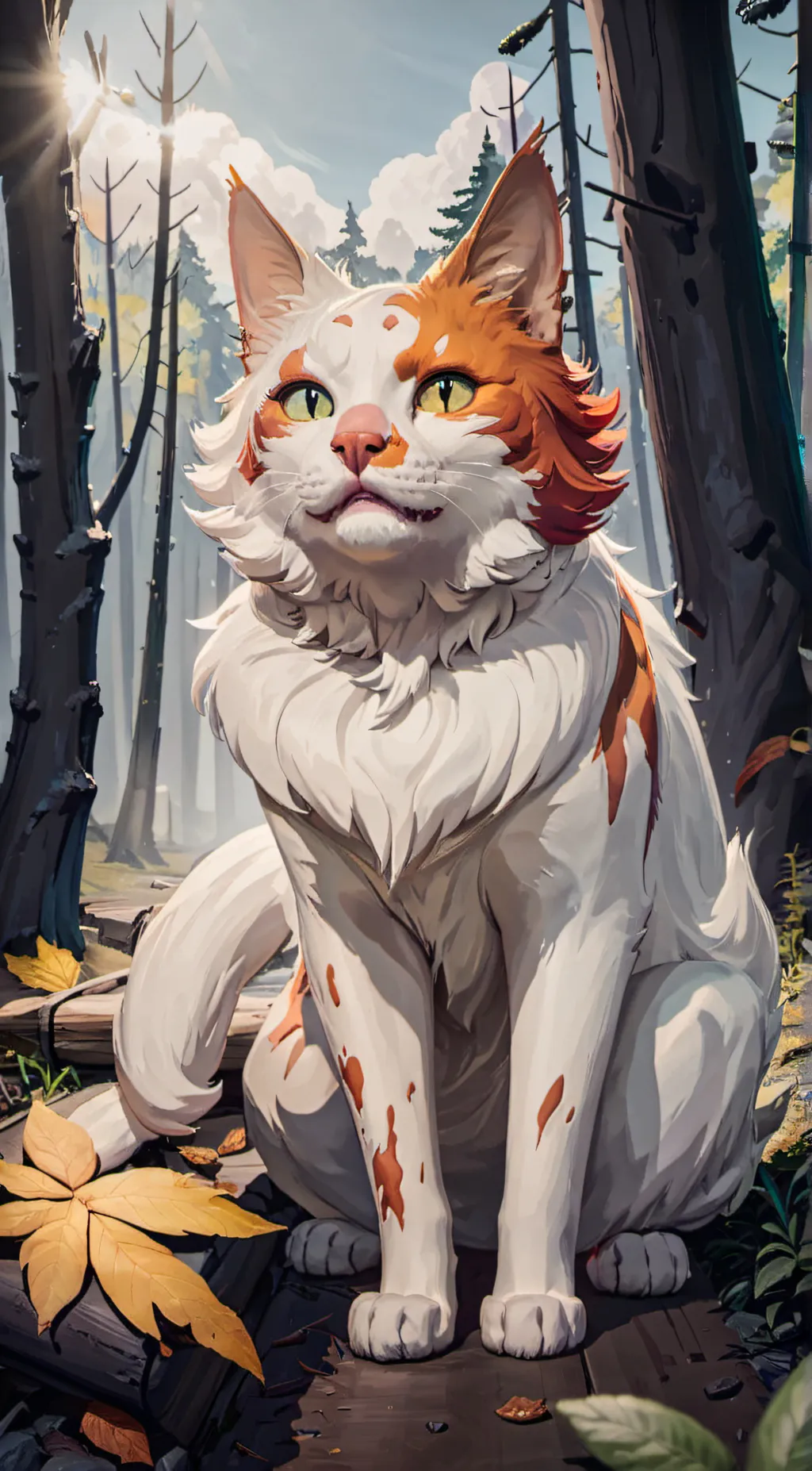 ai character: brightheart background