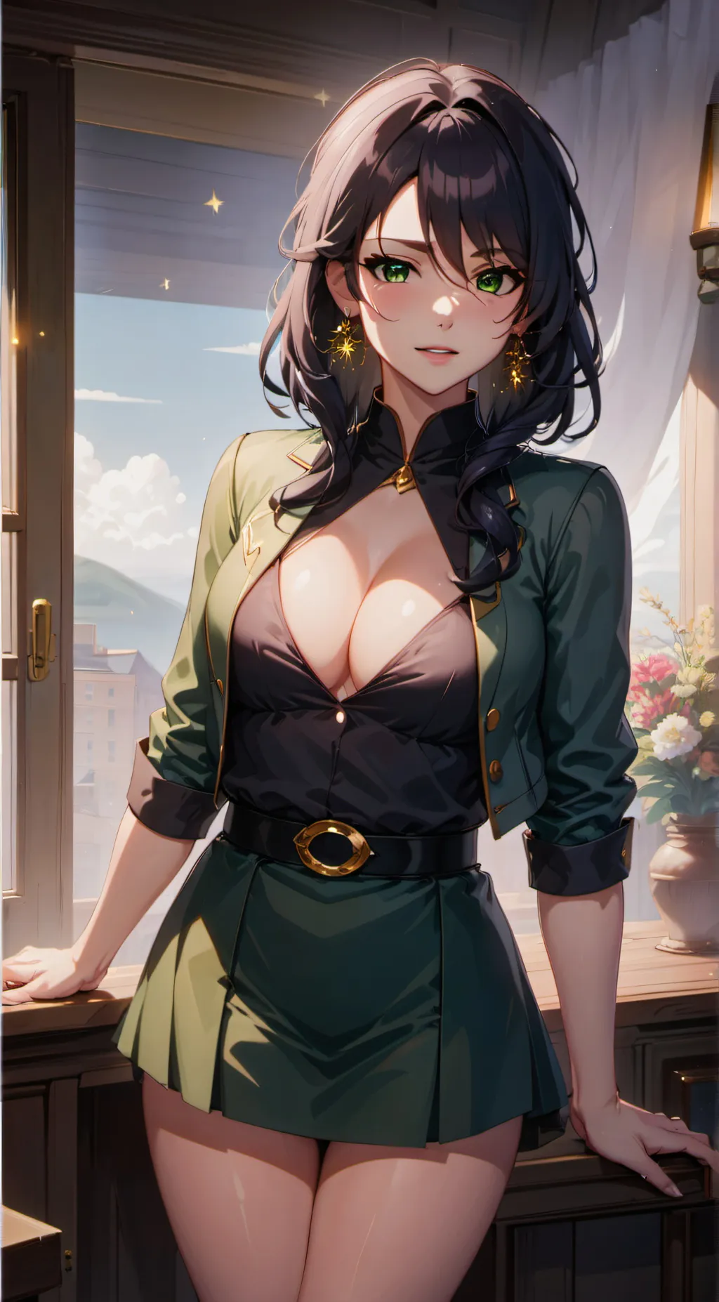 ai character: Aria background