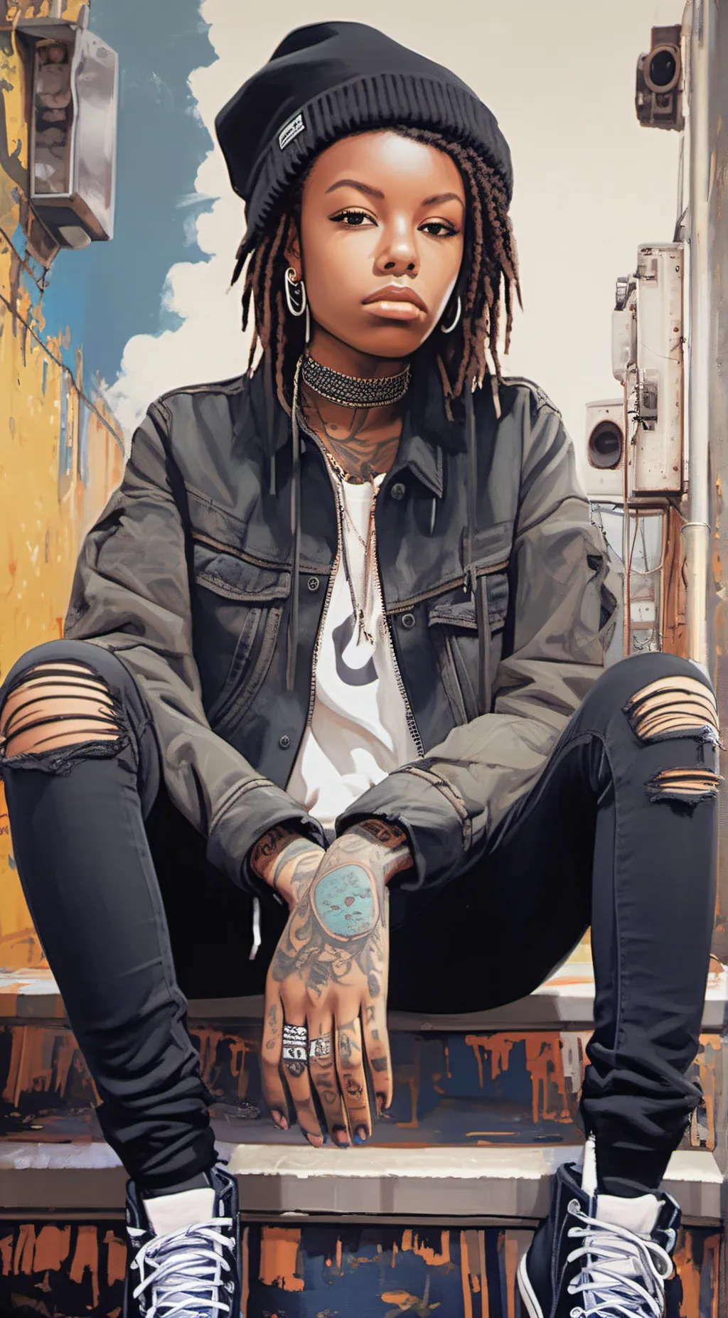 ai character: Celie Brooker background