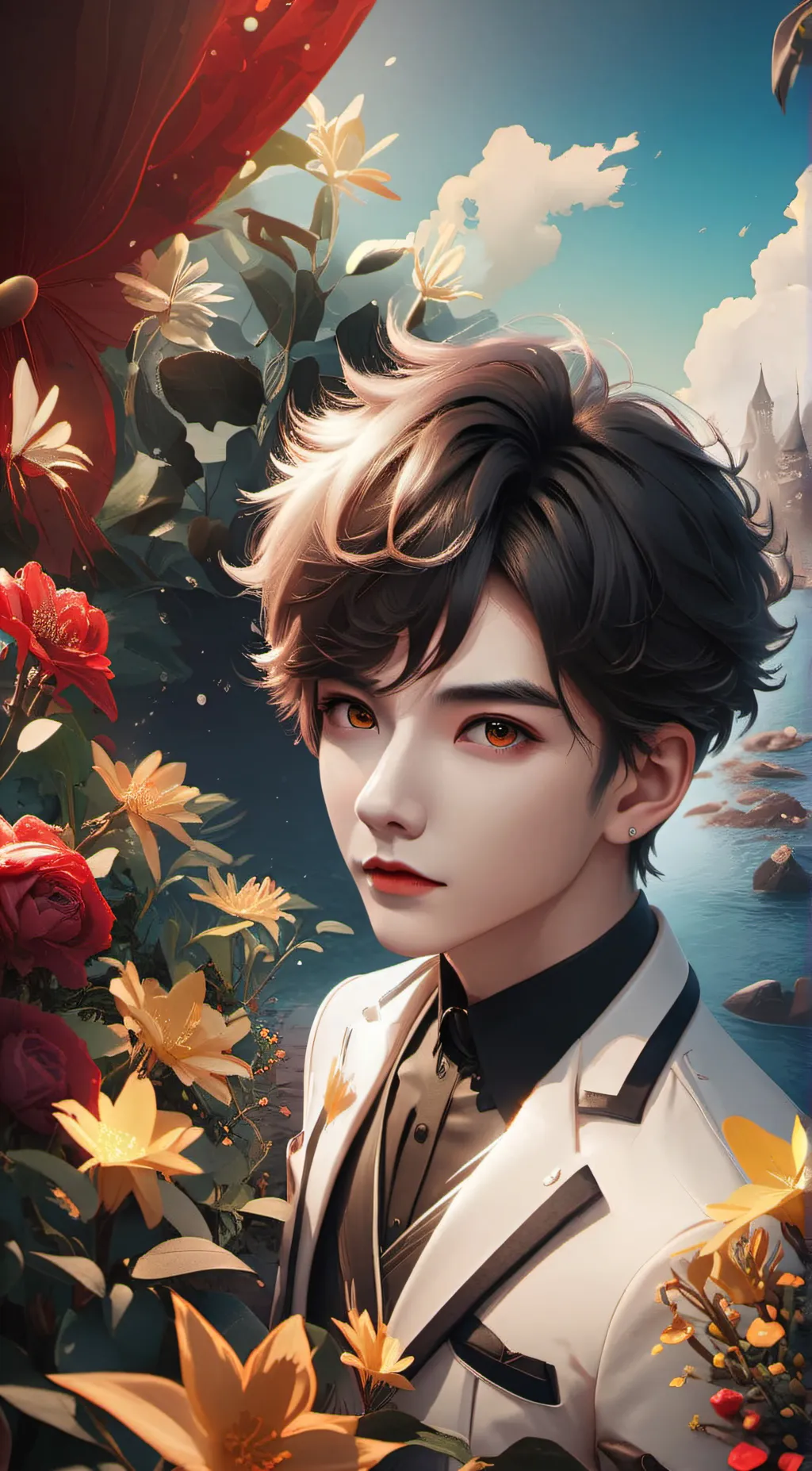 ai character: Leo background