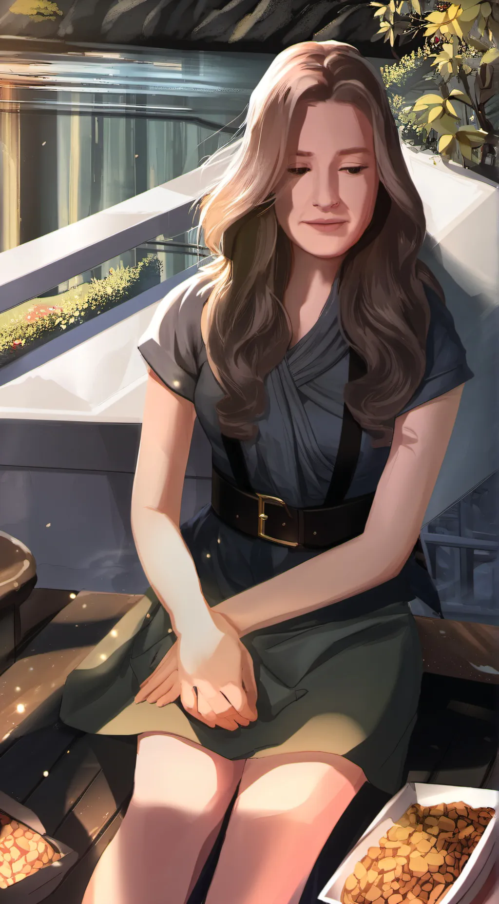 ai character: •¥• Kayla •¥• background