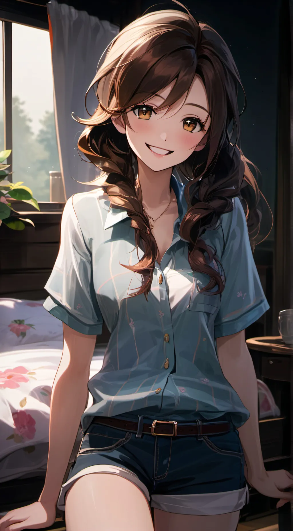 ai character: Lily background