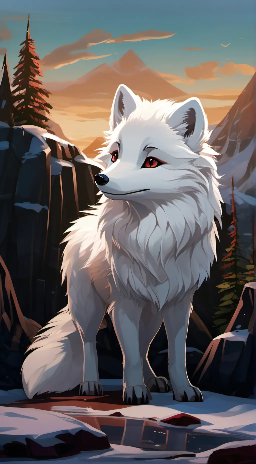 ai character: Jasmine. background