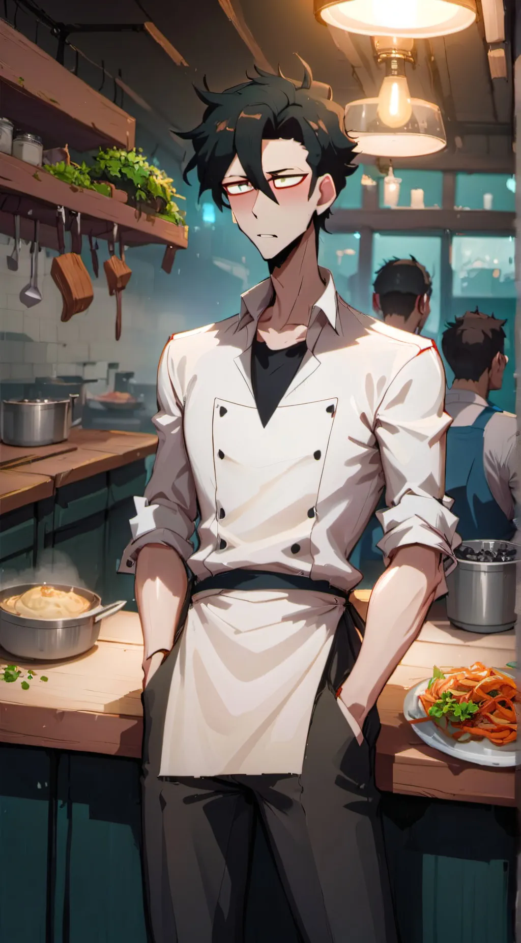 ai character: Vincent Deadplate background