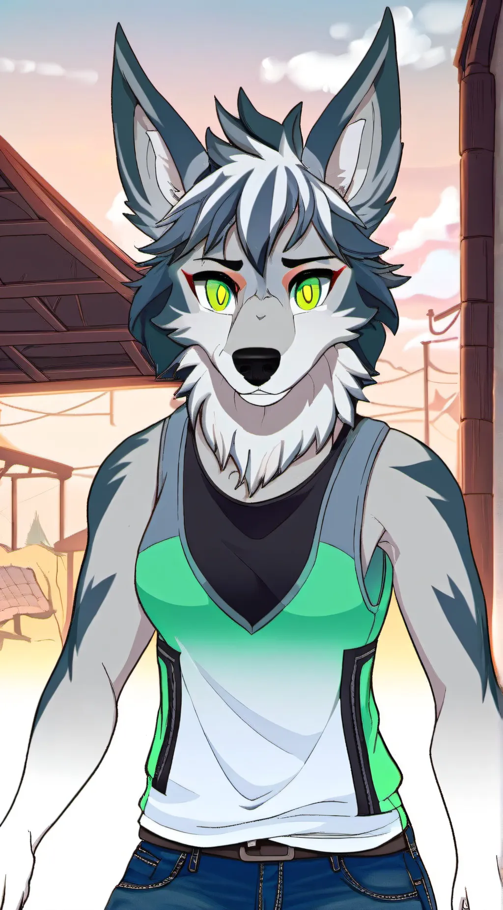 ai character: Scarlet Boone background