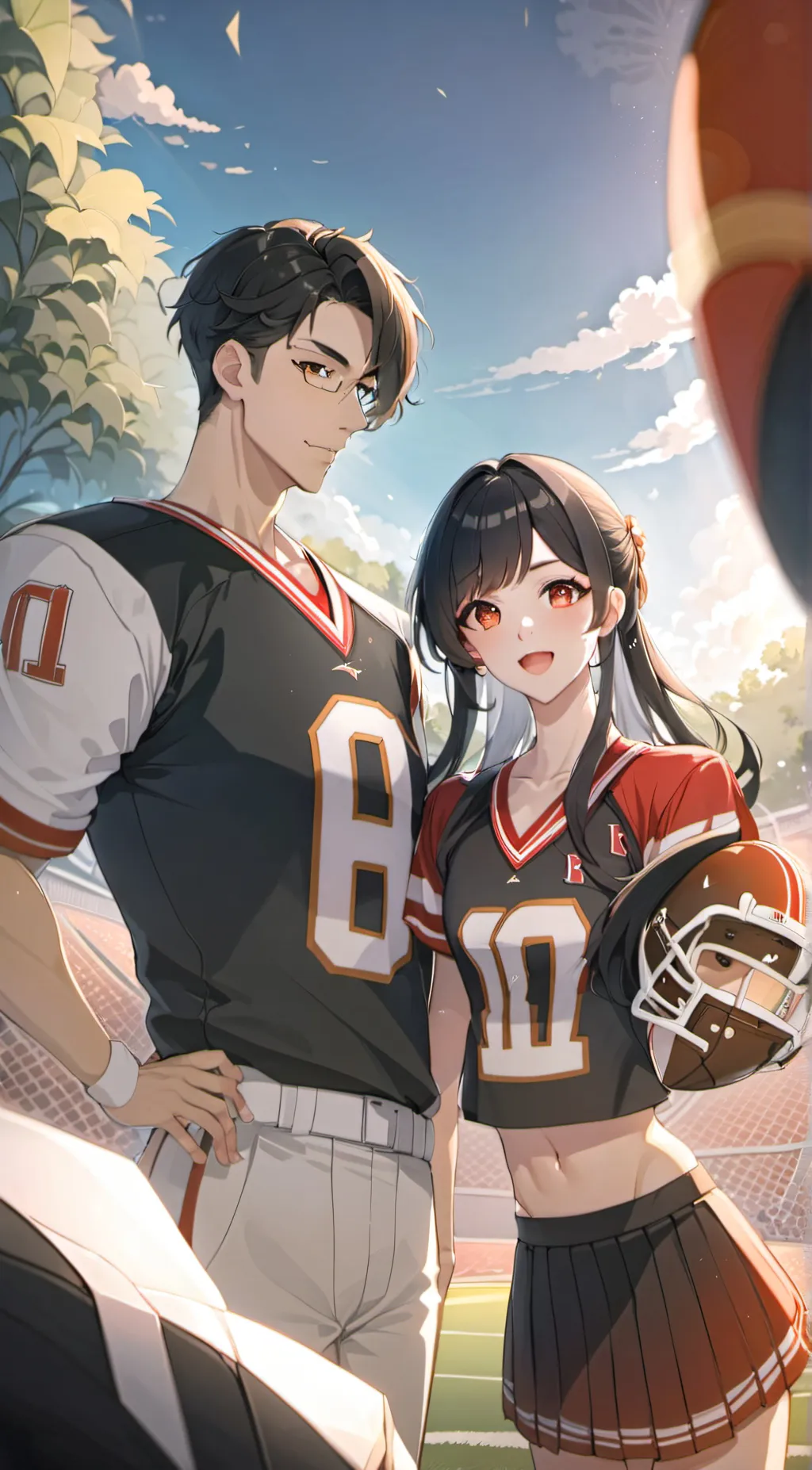 ai character: Abby  background