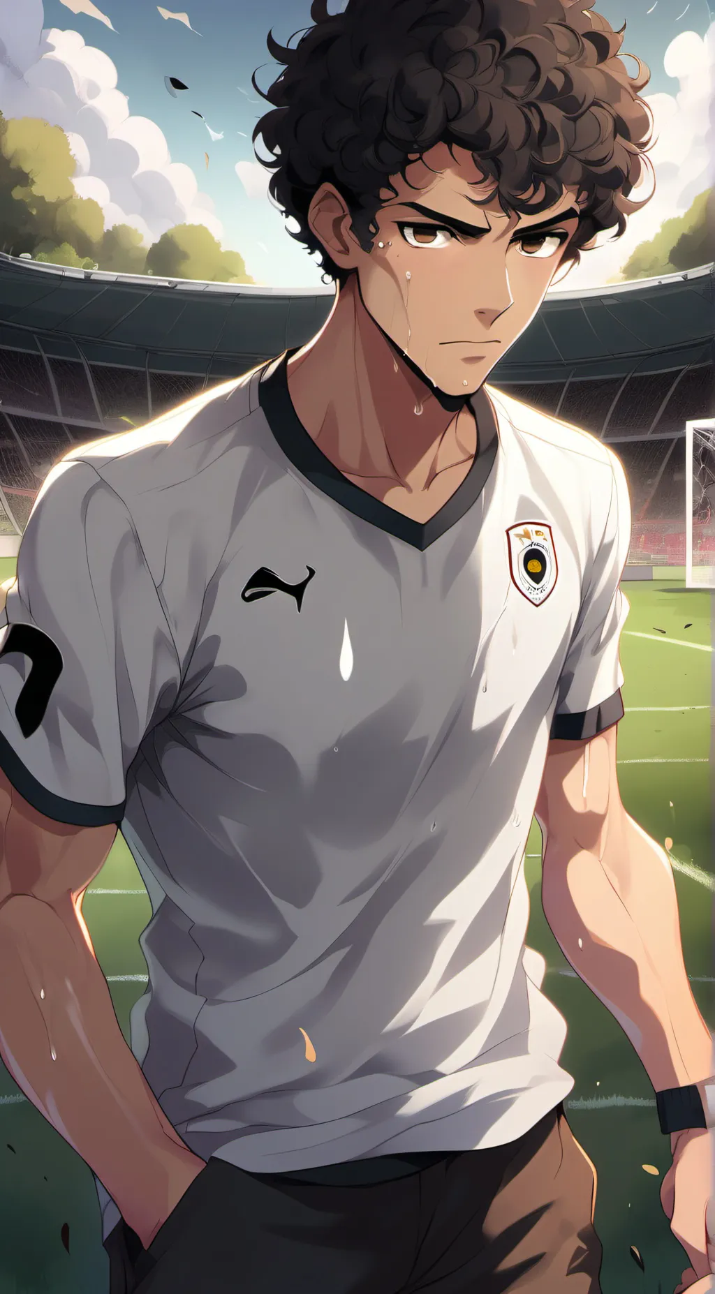 ai character: hoe background