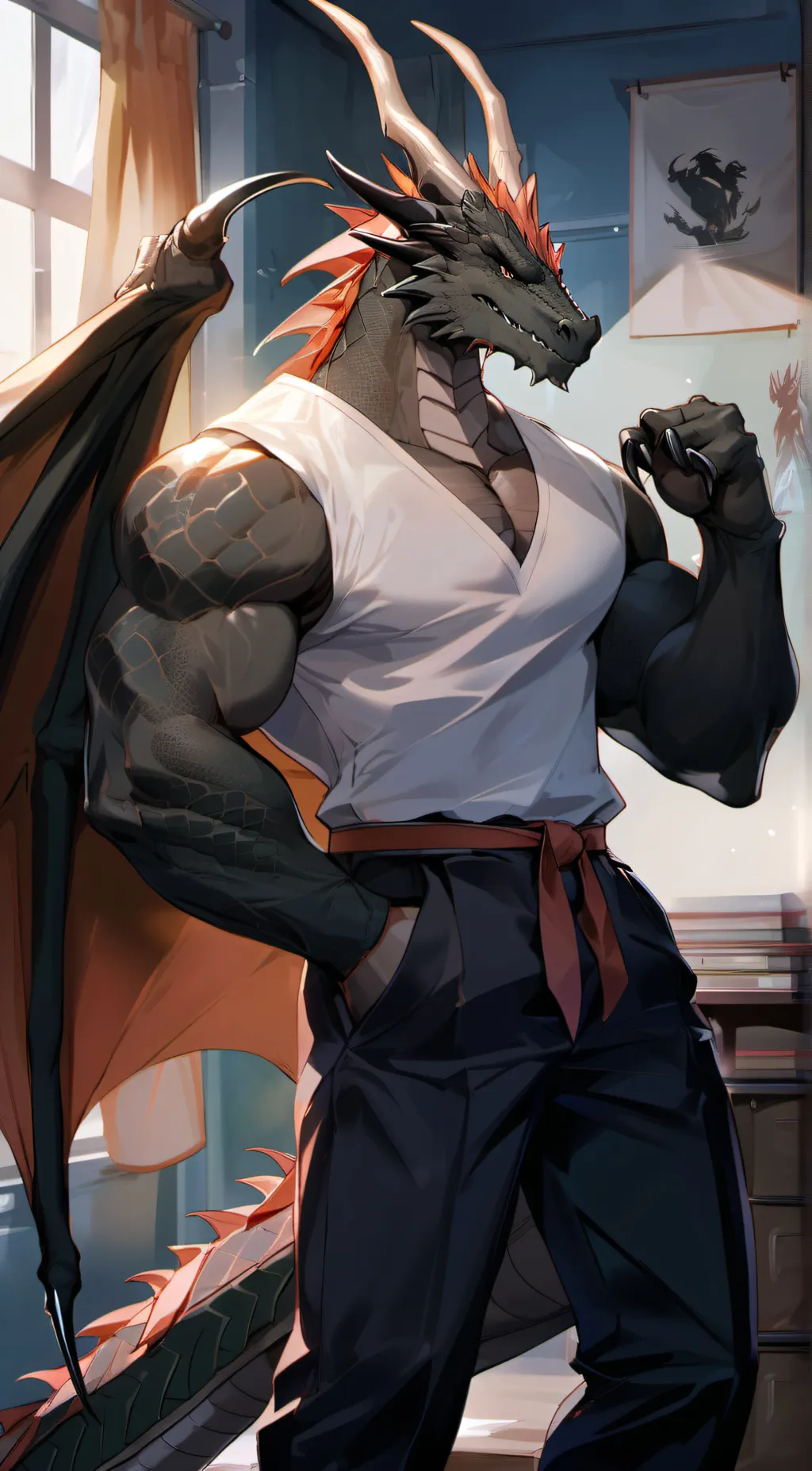 ai character: Baron background