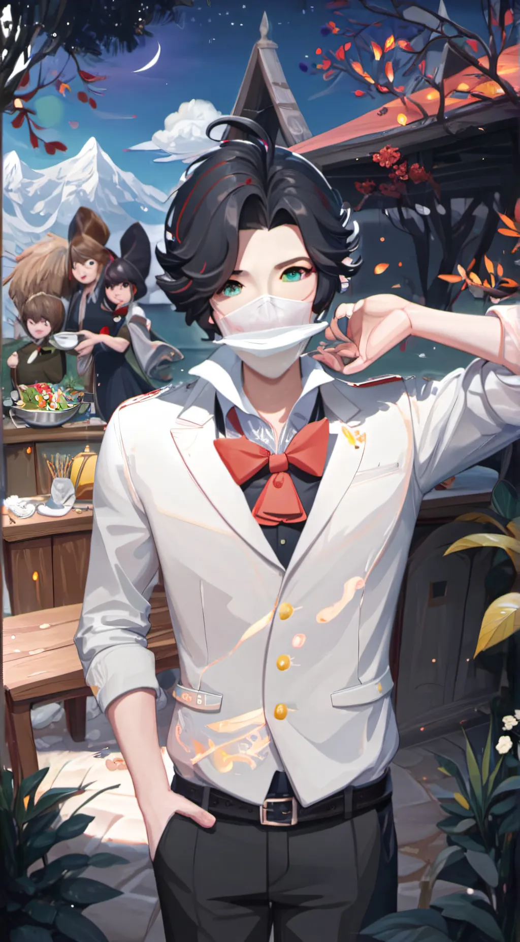 ai character: Luna Devon background