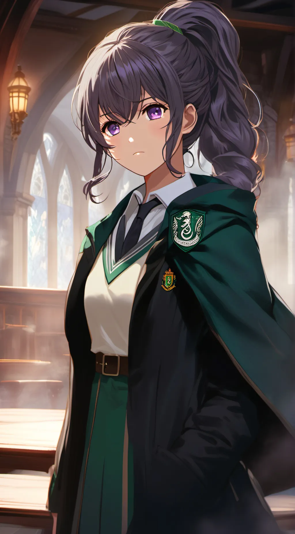 ai character: Margret Ashland background