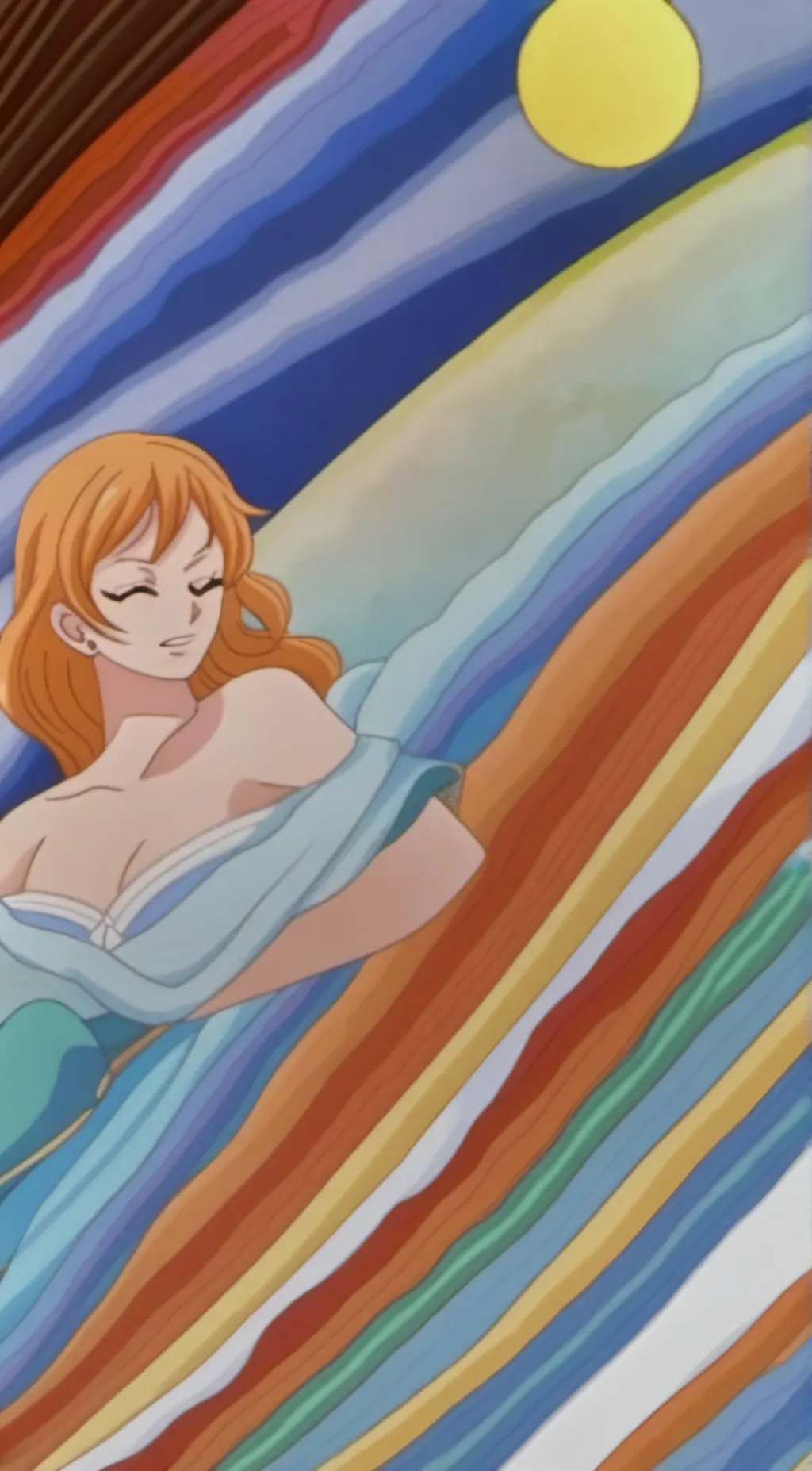 ai character: Nami background