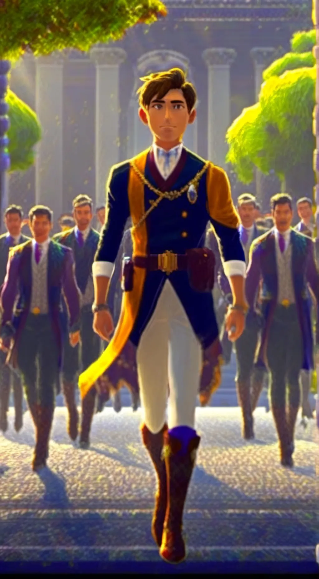 ai character: Fearless Seven background