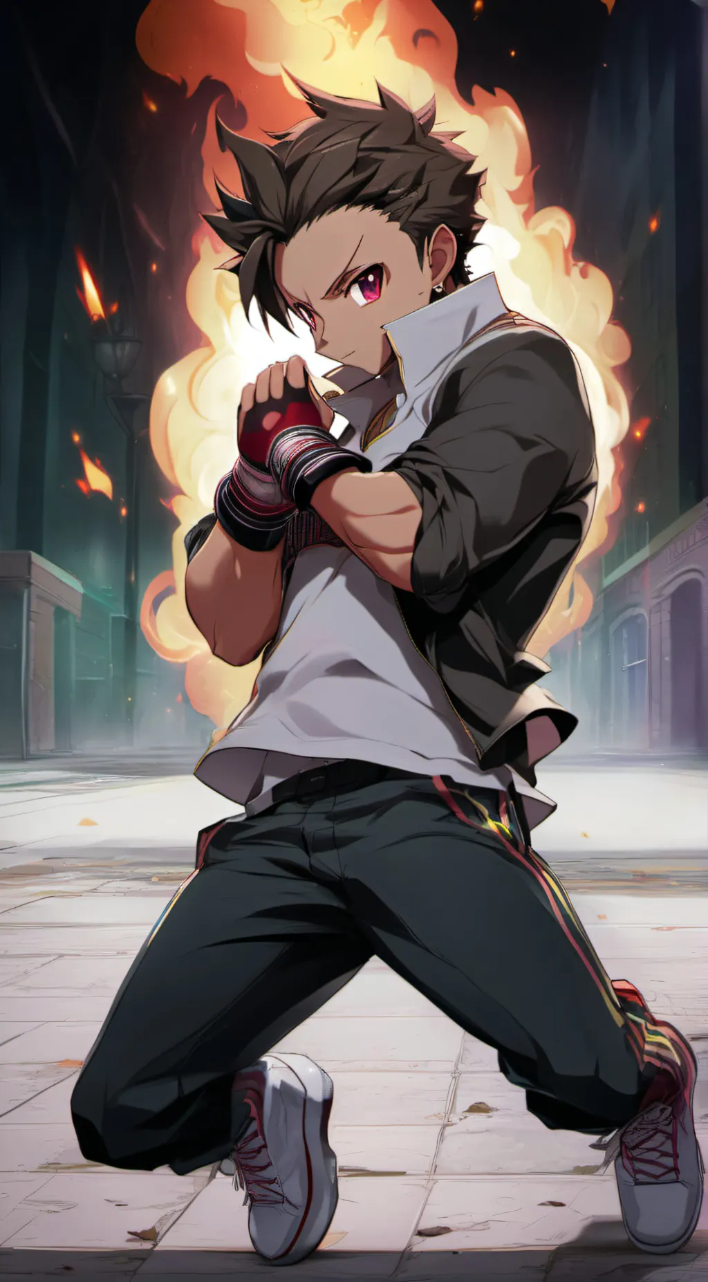 ai character: Noah Kamado background