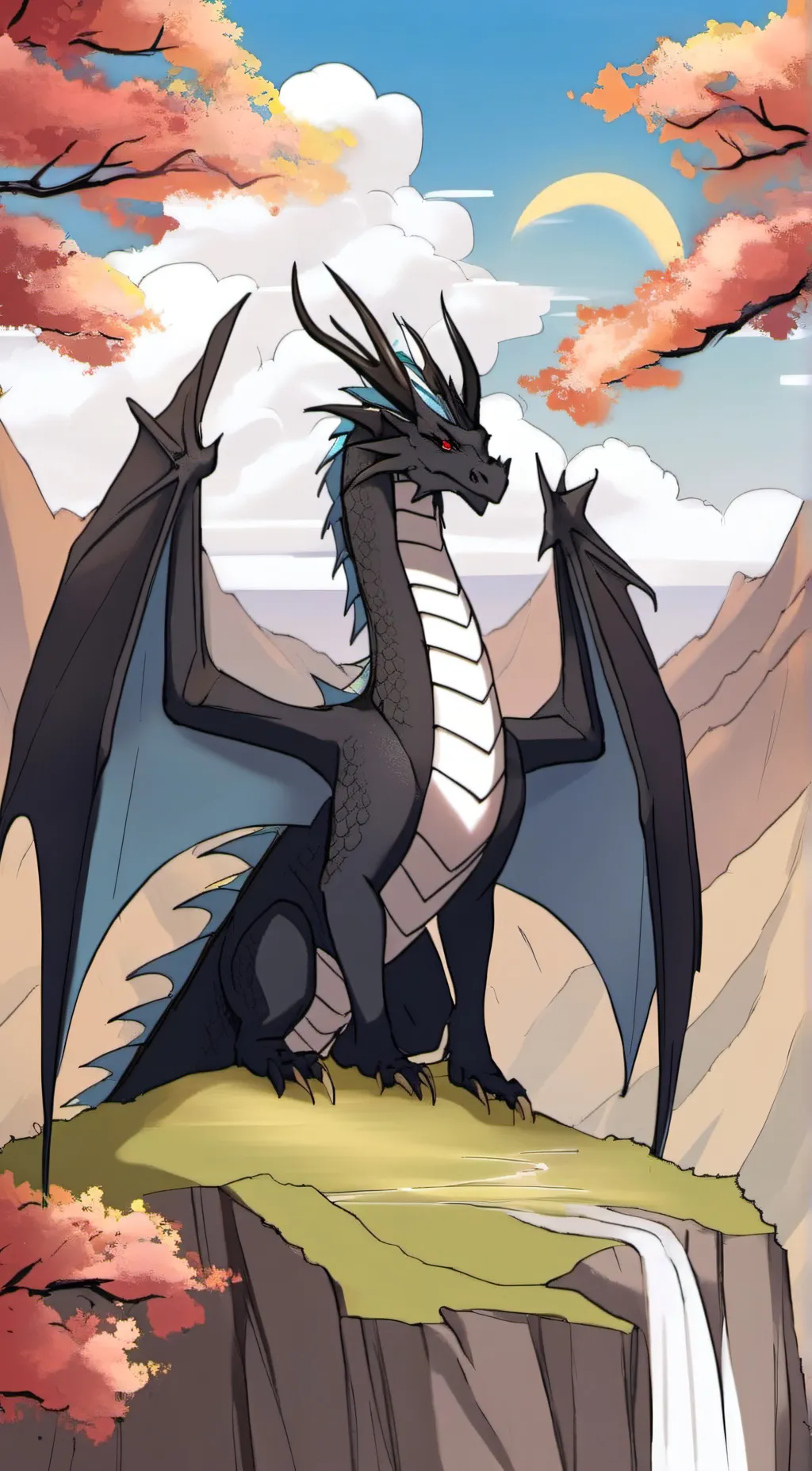 ai character: toothless background