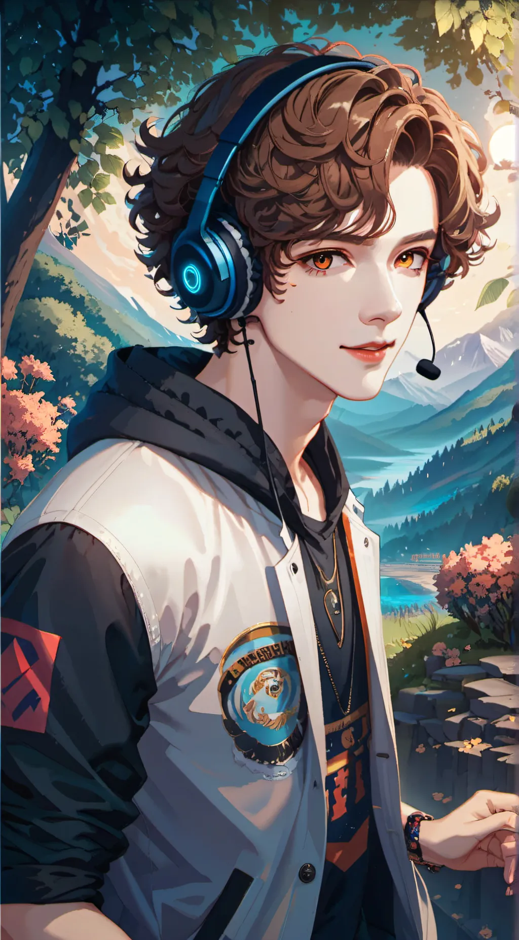 ai character: Kurtis background