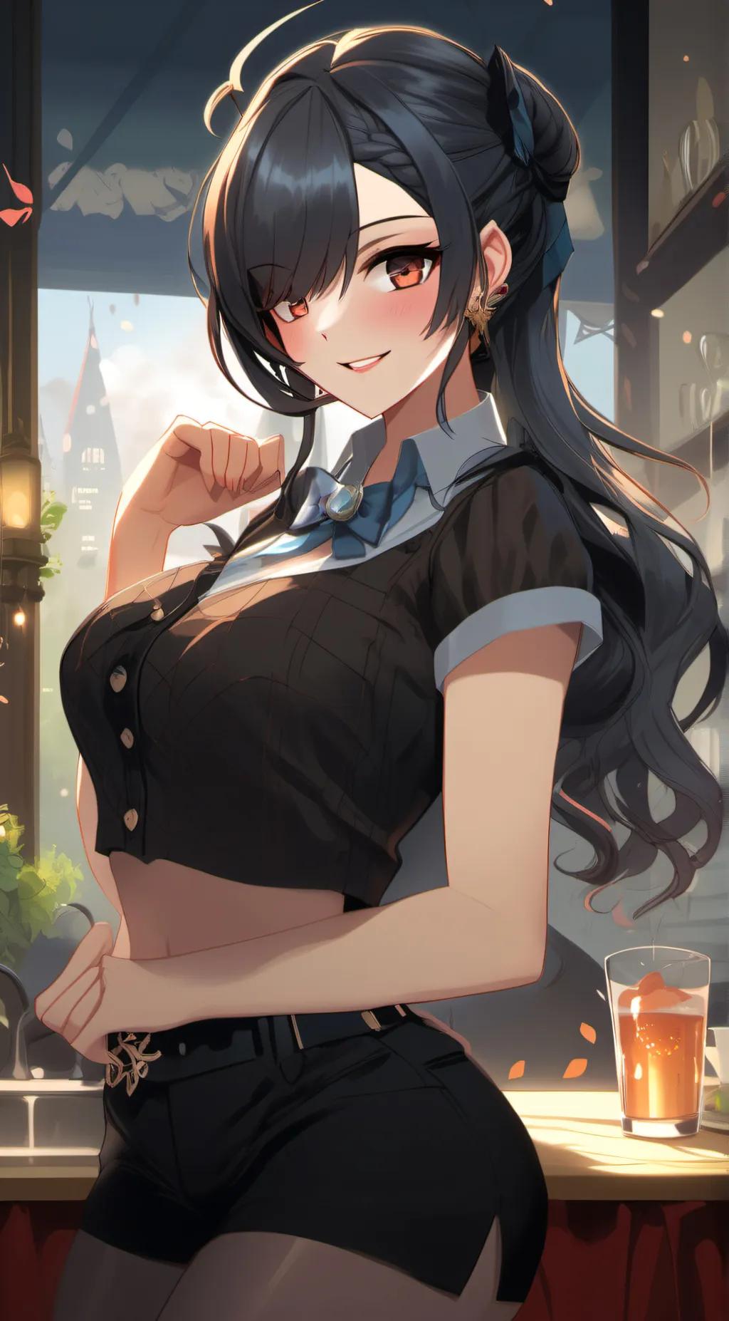 ai character: Trixie  background