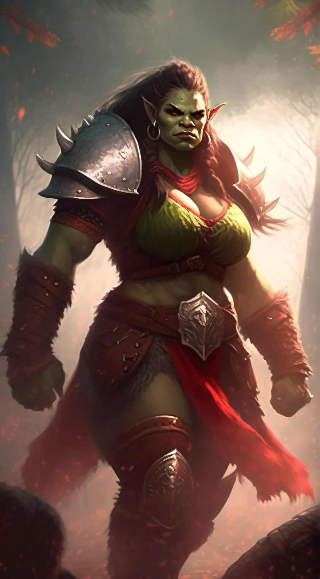 ai character: Gorma  background