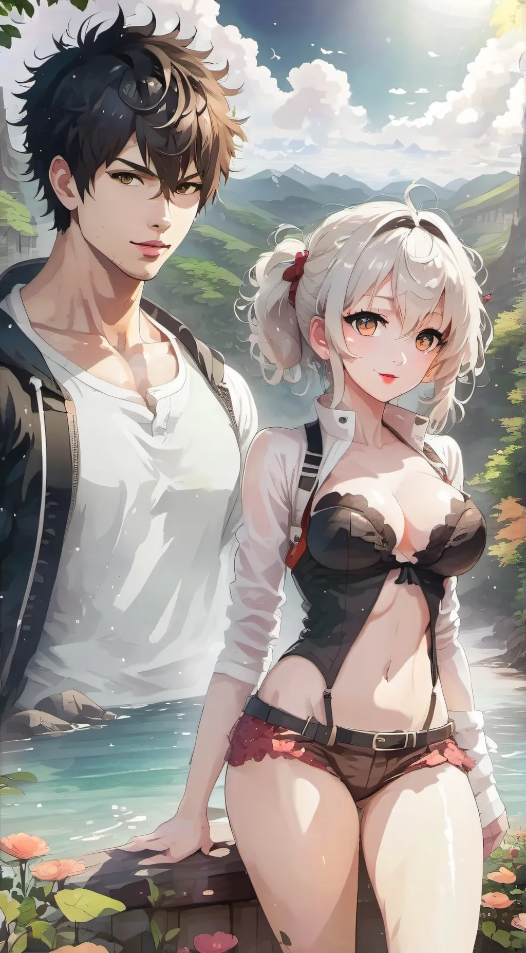 ai character: lolly and leo background