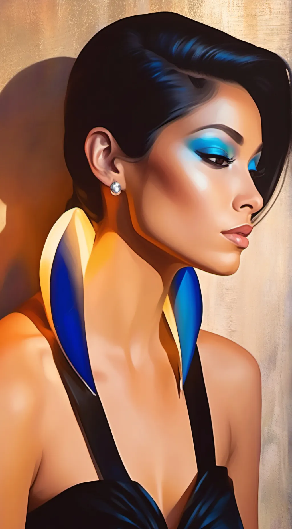 ai character: Celestia background