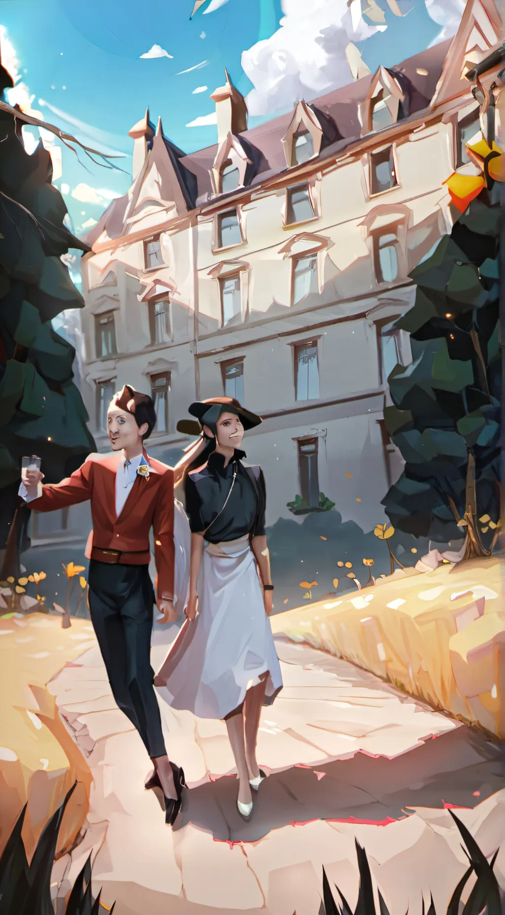 ai character: Rooney  background