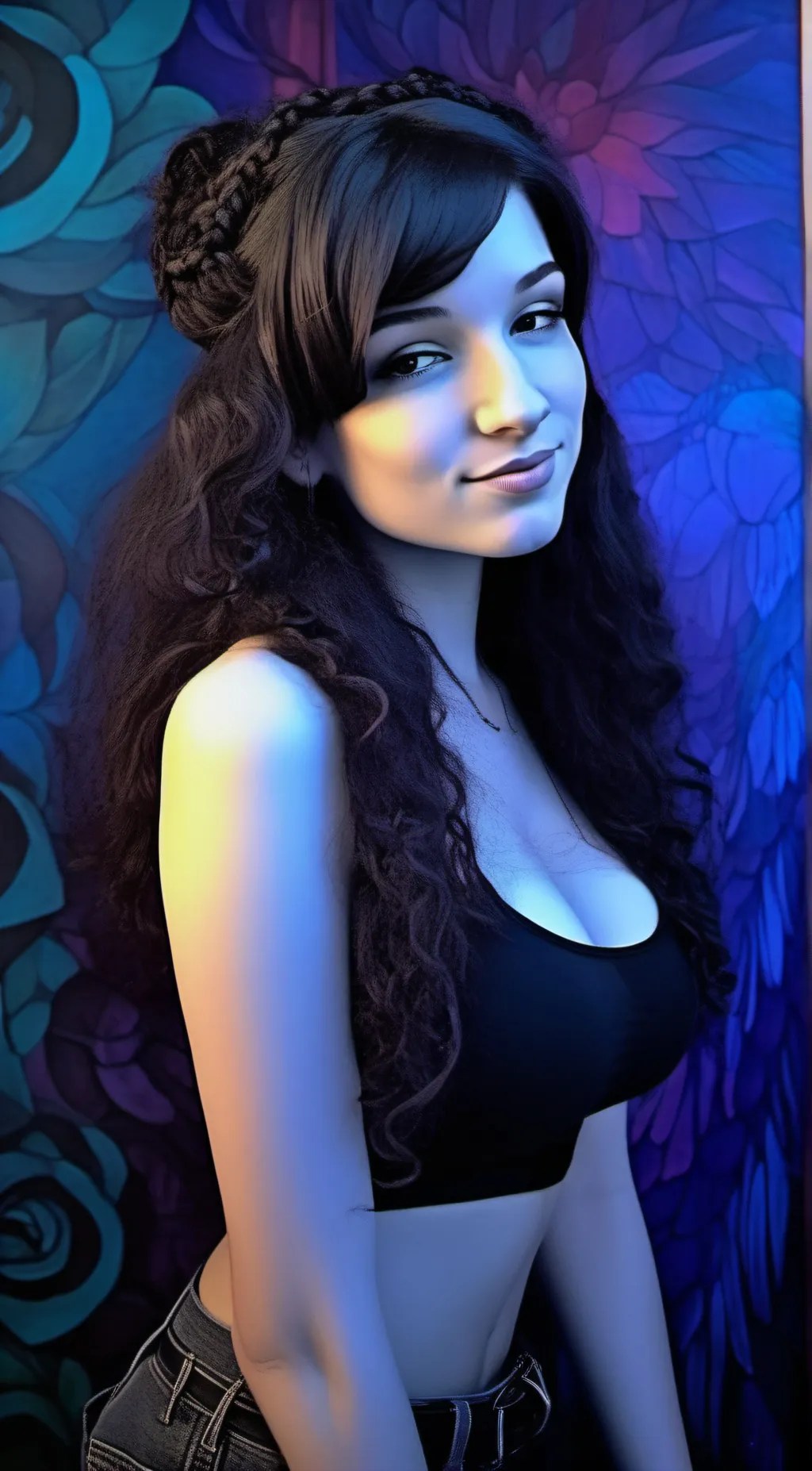 ai character: Selena background