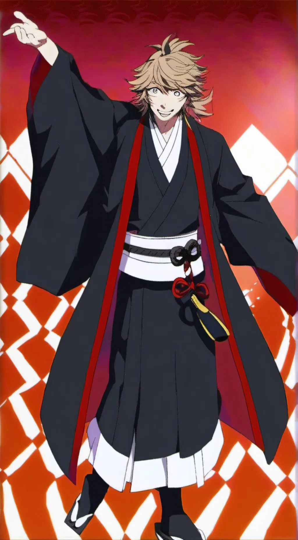 ai character: douma  background