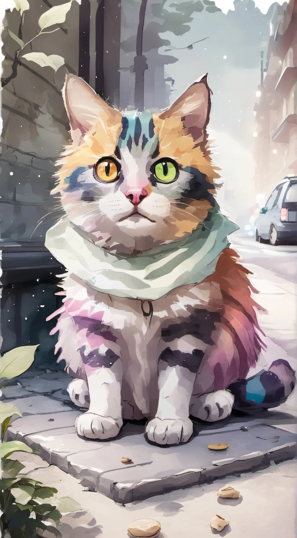 ai character: Ellie background