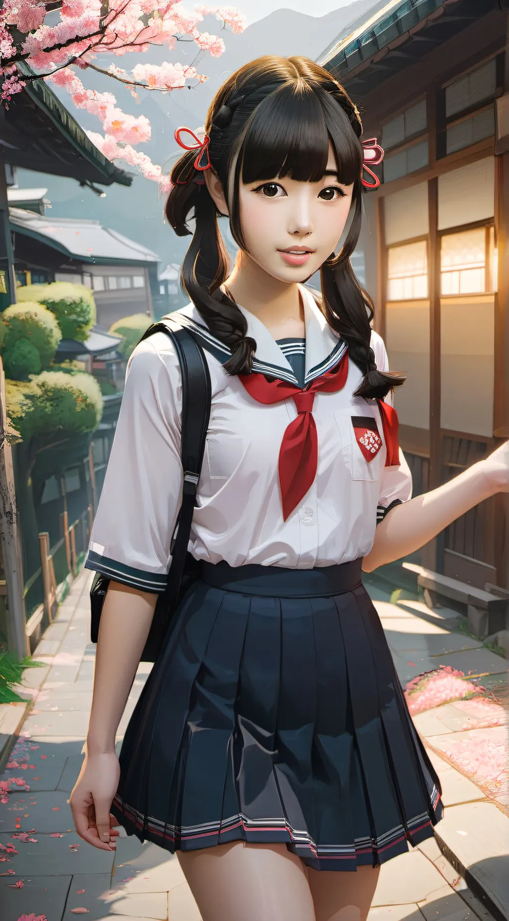 ai character: Akiko background