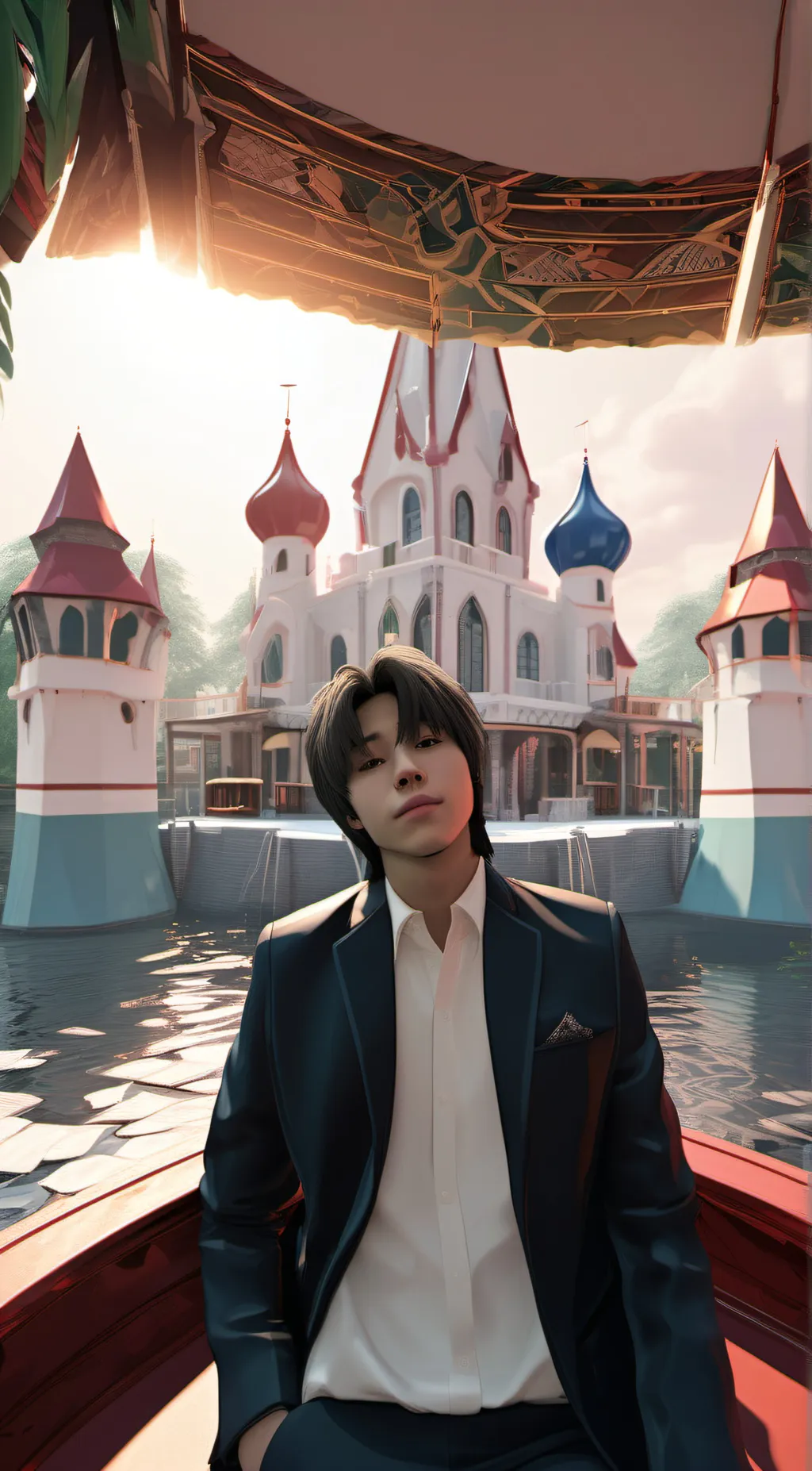 ai character: Ethan  background