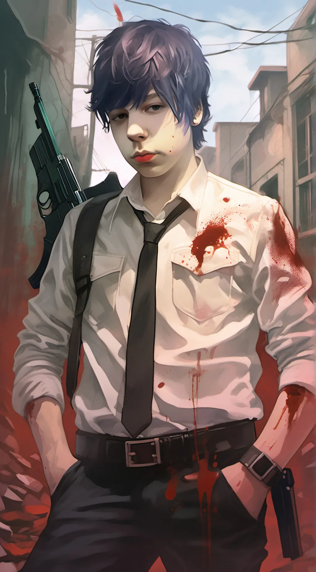 ai character: Nick background