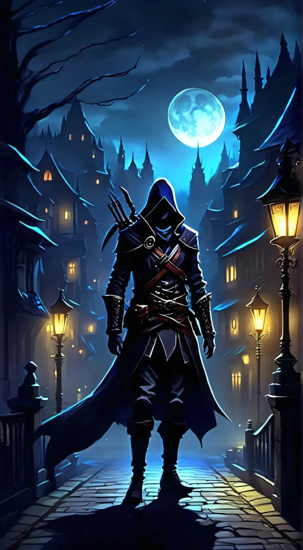 ai character: Shadow background