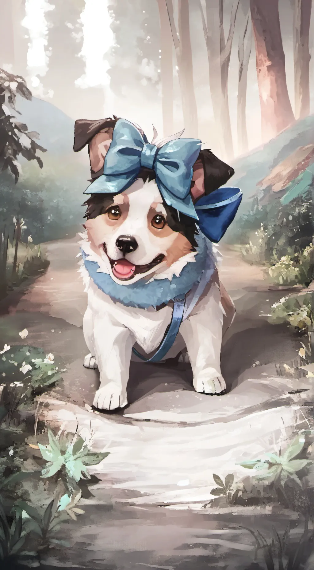 ai character: stella background