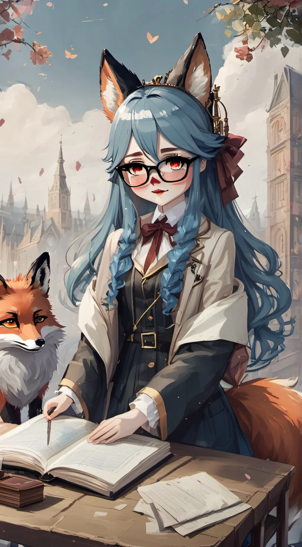 ai character: Ava background