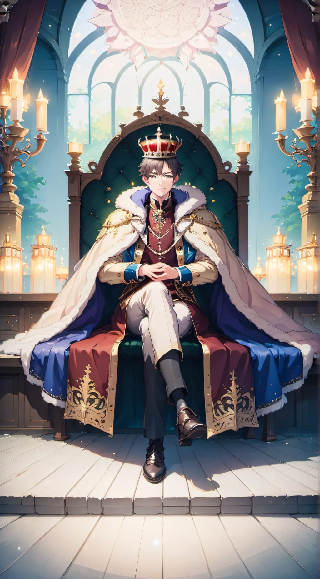 ai character: Prince William background