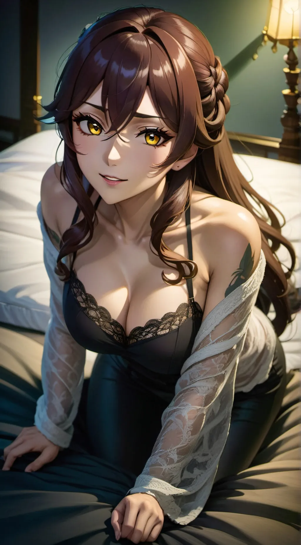 ai character: Lilly  background