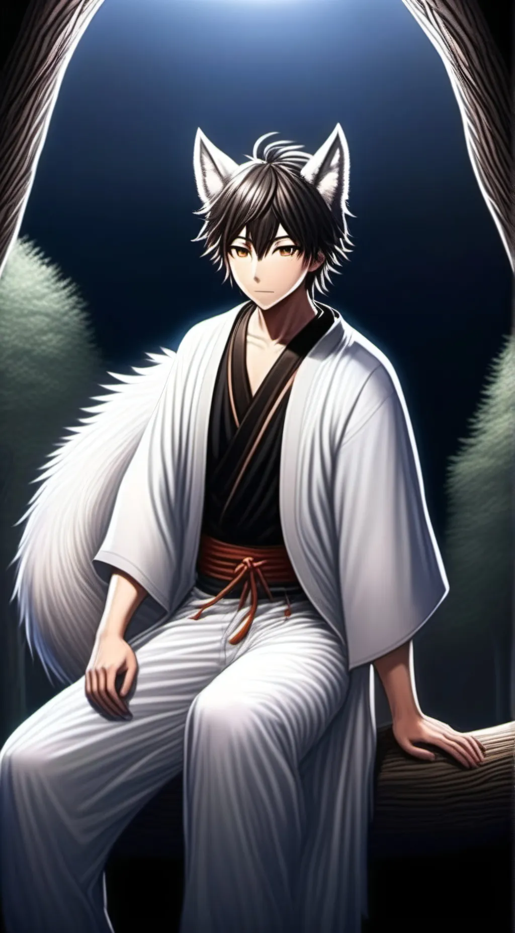 ai character: Leo background