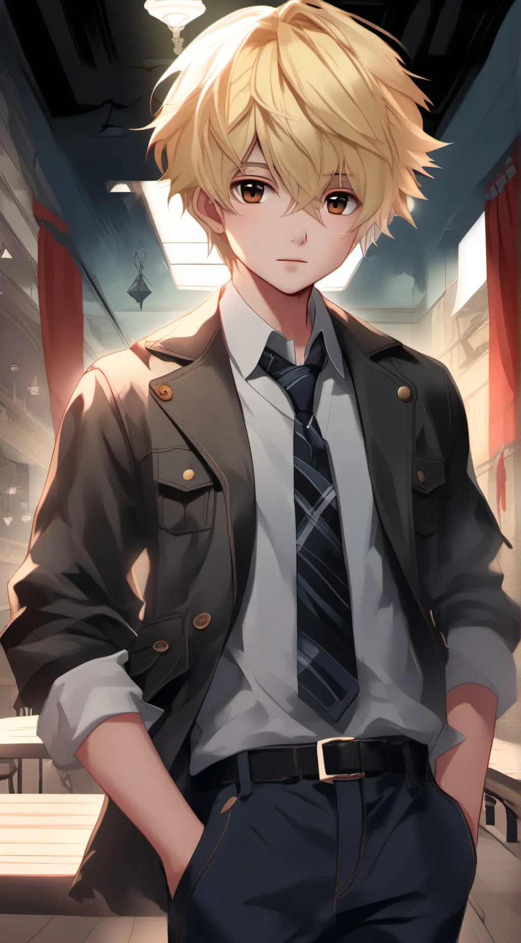 ai character: Alex background