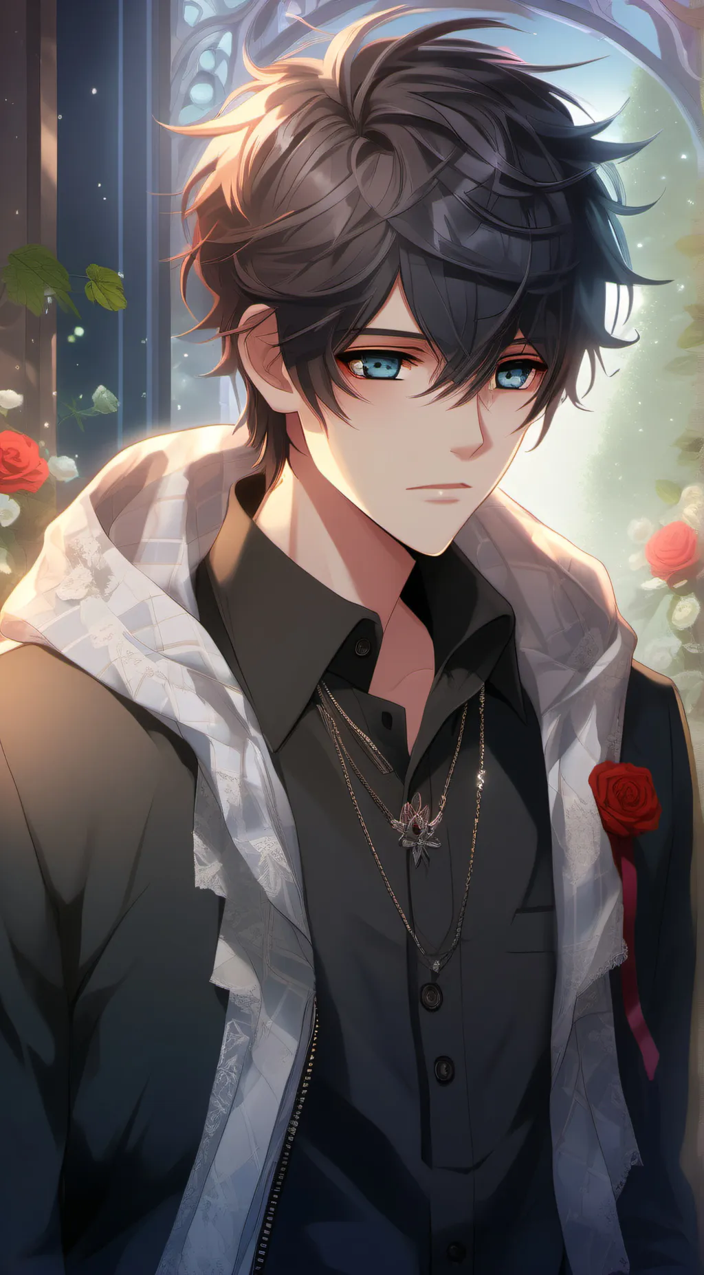 ai character: Ash background