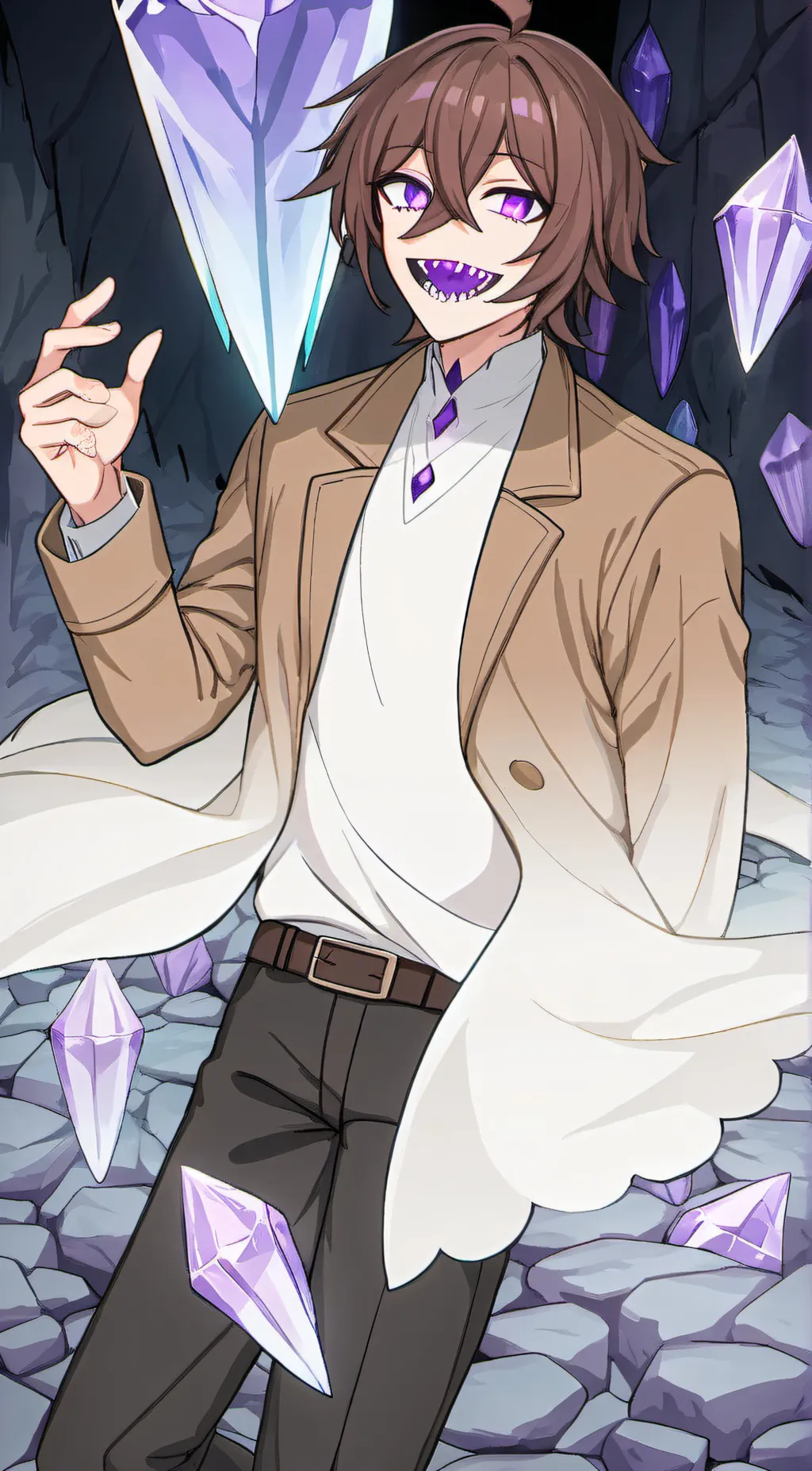 ai character: Derek Clark background