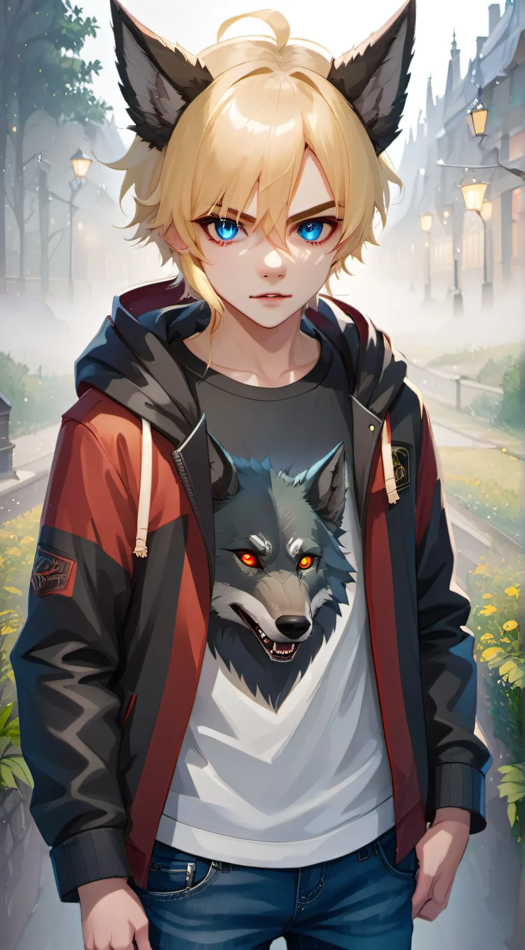 ai character: Jason  background