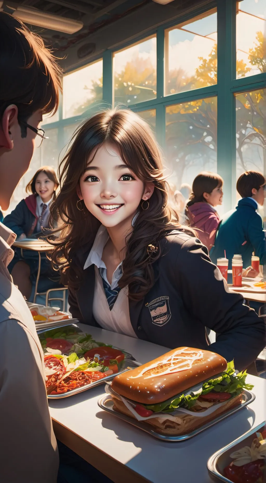 ai character: Emily background