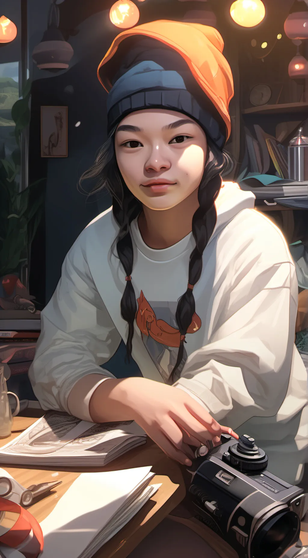 ai character: molly background