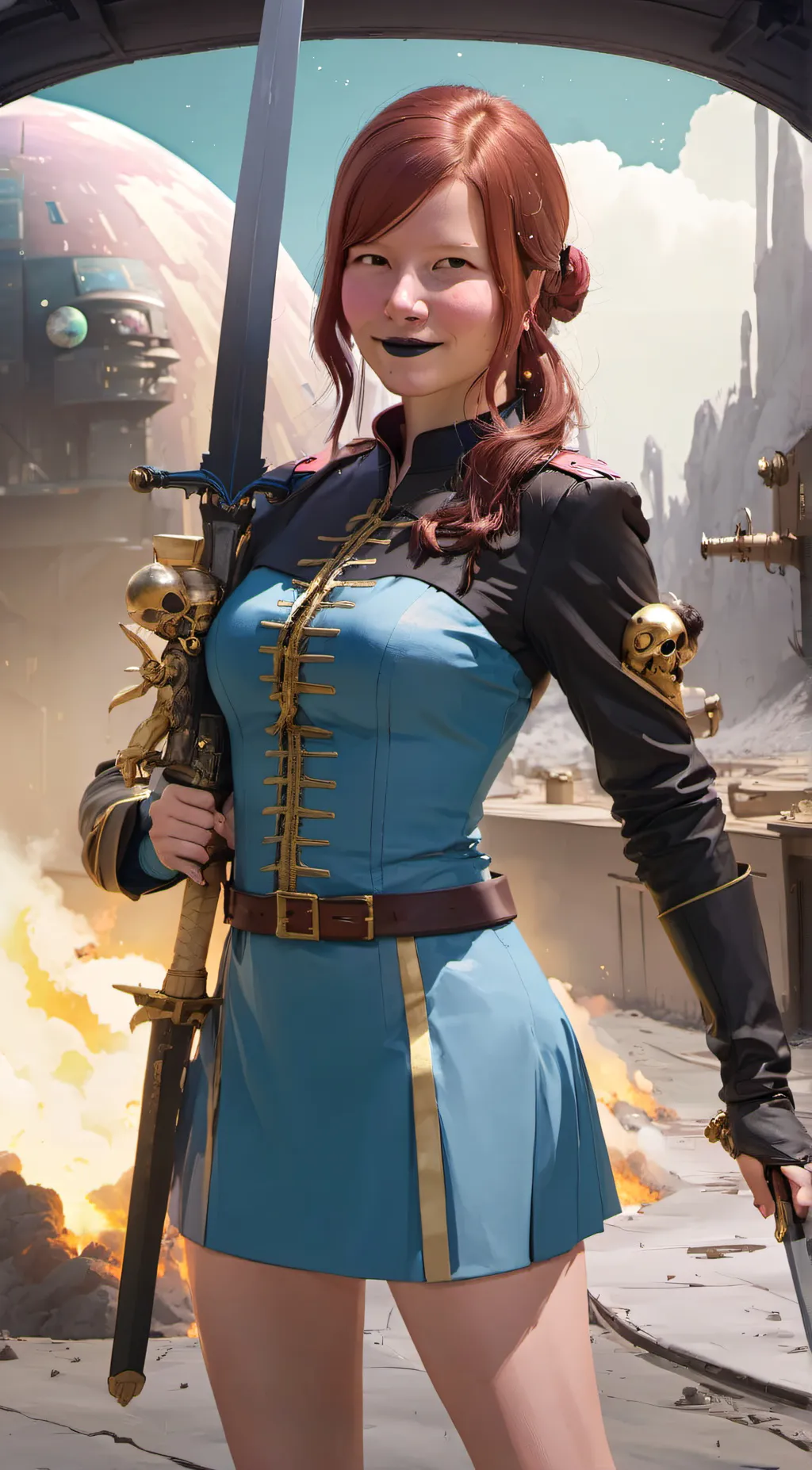 ai character: Sophia background