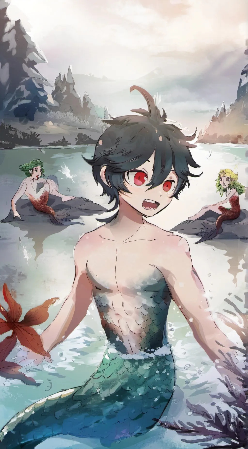 ai character: reed  background