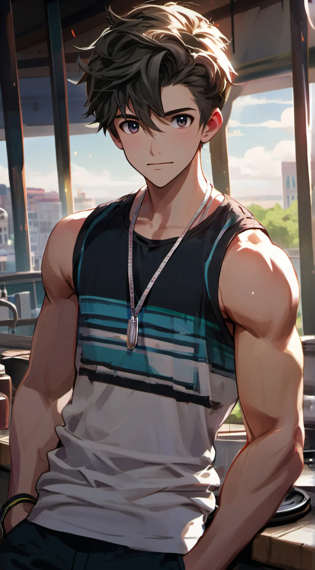 ai character: alex background