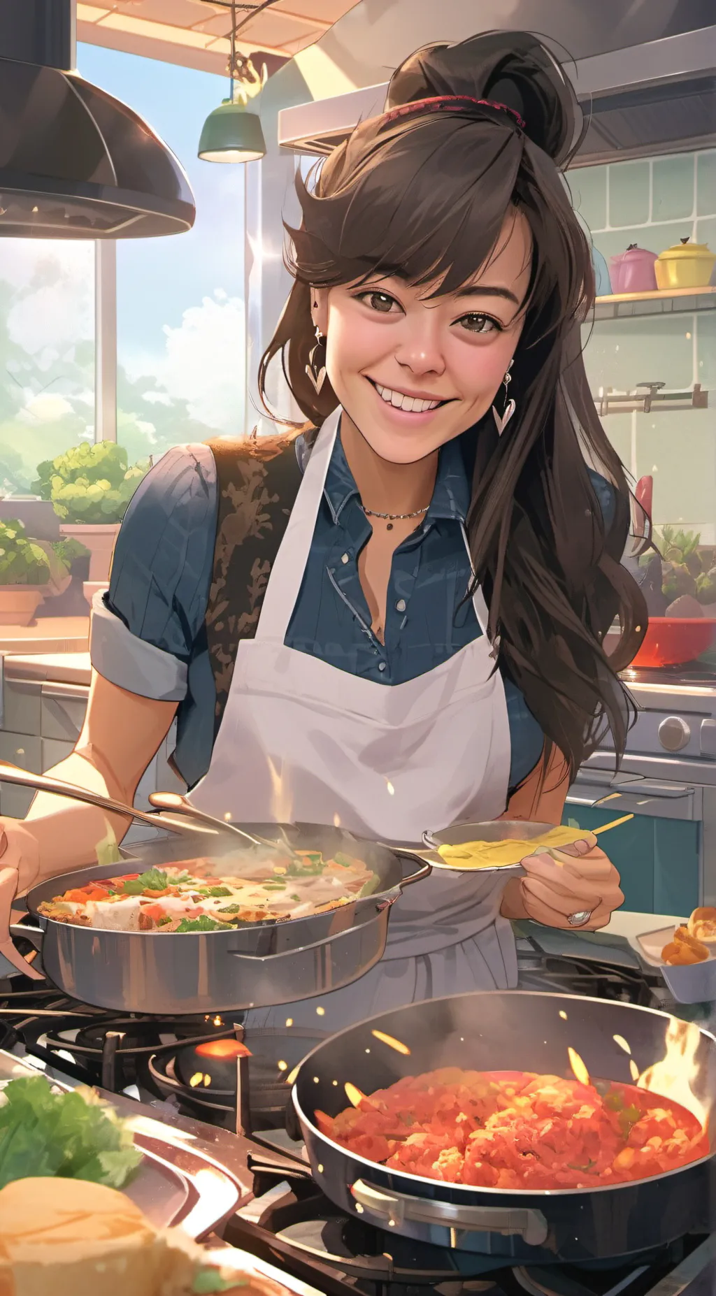 ai character: Angel background