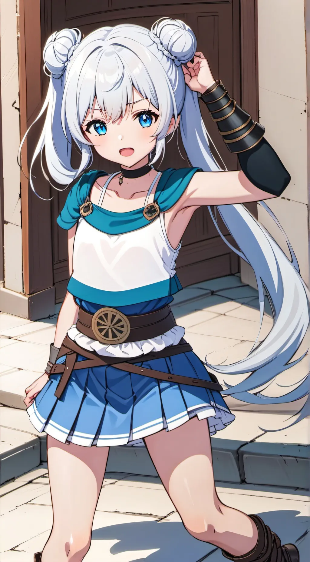 ai character: Milzy background